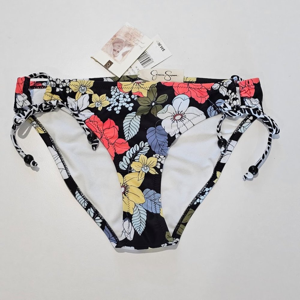 Jessica Simpson Tropical Punch Loop Side Hipster Bottom - Picture 2 of 7
